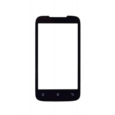 Replacement Front Glass For Lenovo A278t Black By - Maxbhi.com