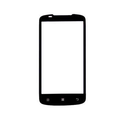 Replacement Front Glass For Lenovo A630 Black By - Maxbhi.com