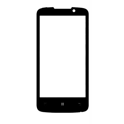 Replacement Front Glass For Lenovo A670t Pink By - Maxbhi.com