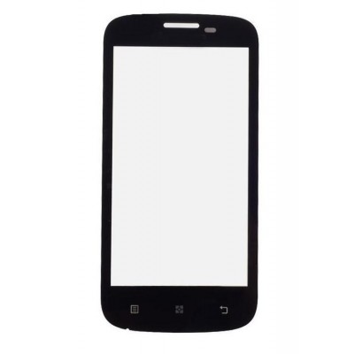 Replacement Front Glass For Lenovo A760 Black By - Maxbhi.com