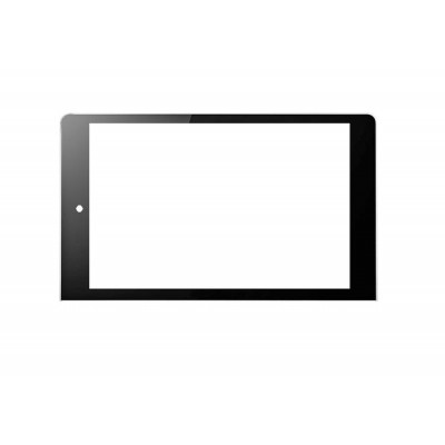 Replacement Front Glass For Lenovo Ideatab Yoga 8 16gb Black By - Maxbhi.com