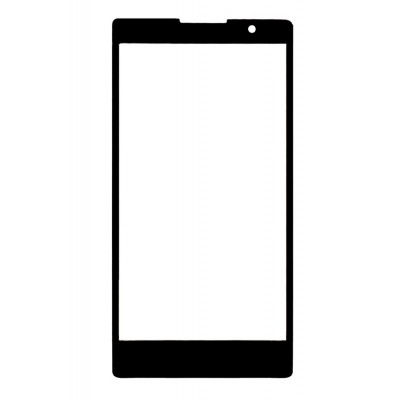 Replacement Front Glass For Lenovo K80 Black By - Maxbhi.com