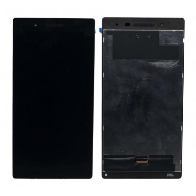 Lcd With Touch Screen For Lenovo Tab 7 White By - Maxbhi Com