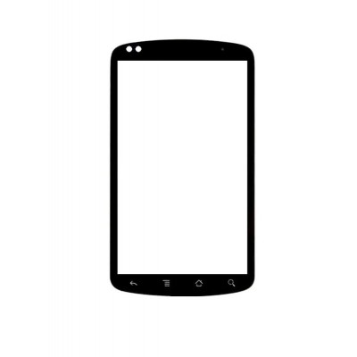 Replacement Front Glass For Htc Google Nexus One Brown By - Maxbhi.com
