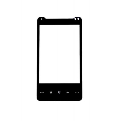 Replacement Front Glass For Htc Hd Mini White By - Maxbhi.com