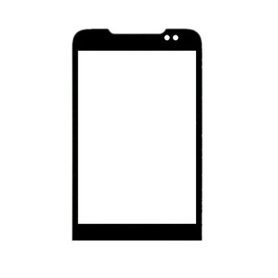 Replacement Front Glass For Htc Legend Black By - Maxbhi.com