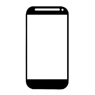 Replacement Front Glass For Htc One Sv White By - Maxbhi.com