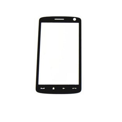 Replacement Front Glass For Htc Touch Hd T8288 Black By - Maxbhi.com