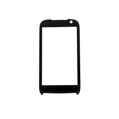 Replacement Front Glass For Htc Touch Pro 2 T7373 Black By - Maxbhi.com