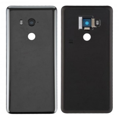 Back Panel Cover For Htc U11 Eyes Black - Maxbhi Com