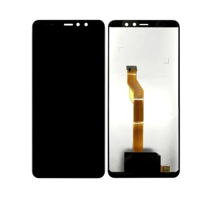 Lcd With Touch Screen For Htc U11 Eyes Black By - Maxbhi Com