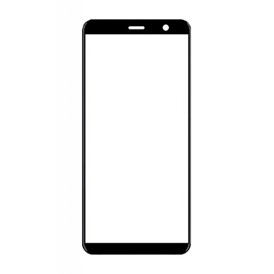 Replacement Front Glass For Htc U11 Plus Black By - Maxbhi.com