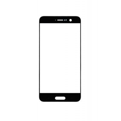 Replacement Front Glass For Htc U Play Black By - Maxbhi.com