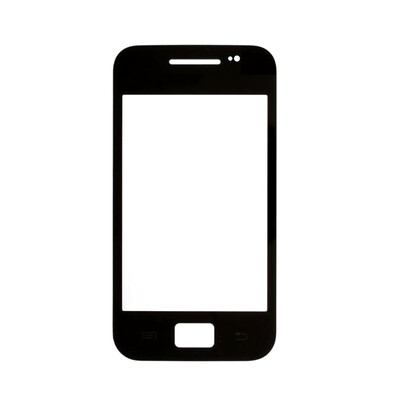 Replacement Front Glass For Samsung Galaxy Ace Black By - Maxbhi.com