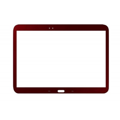 Replacement Front Glass For Samsung Galaxy Tab 3 10.1 P5220 32gb Lte Red By - Maxbhi.com