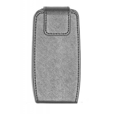 Flip Cover For Samsung Xcover 550 Grey By - Maxbhi.com