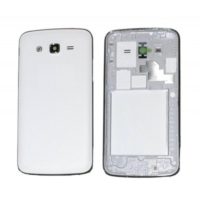 Full Body Housing For Samsung Galaxy J2 Dtv Silver - Maxbhi Com