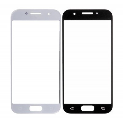 Replacement Front Glass For Samsung Galaxy A3 2017 White By - Maxbhi Com