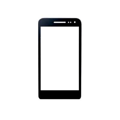 Replacement Front Glass For Samsung Galaxy Folder Black By - Maxbhi.com