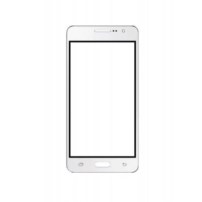 Replacement Front Glass For Samsung Galaxy Grand Prime Plus White By - Maxbhi.com