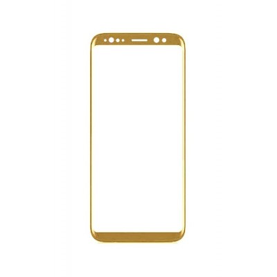 Replacement Front Glass For Samsung Galaxy S8 Edge Gold By - Maxbhi.com