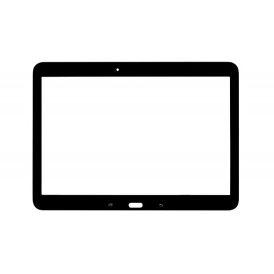Replacement Front Glass For Samsung Galaxy Tab4 10.1 Lte T535 Black By - Maxbhi.com