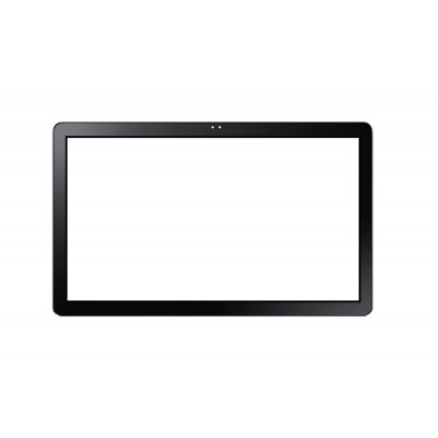 Replacement Front Glass For Samsung Galaxy View Black By - Maxbhi.com