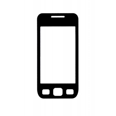 Replacement Front Glass For Samsung Wave 2 Pro S5333 Black By - Maxbhi.com