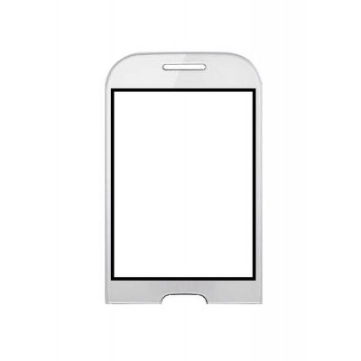 Replacement Front Glass For Samsung Champ 3.5g White By - Maxbhi.com