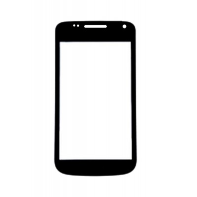 Replacement Front Glass For Samsung Exhibit Ii 4g T679 White By - Maxbhi.com