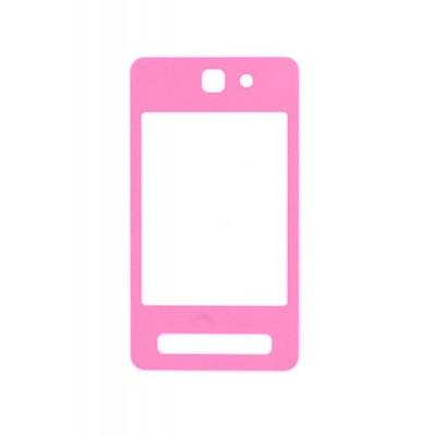 Replacement Front Glass For Samsung F480i Pink By - Maxbhi.com
