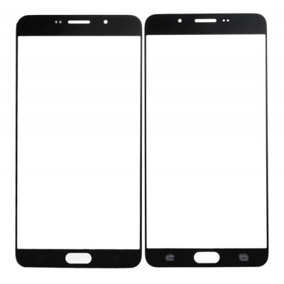 Replacement Front Glass For Samsung Galaxy A9 Black By - Maxbhi Com