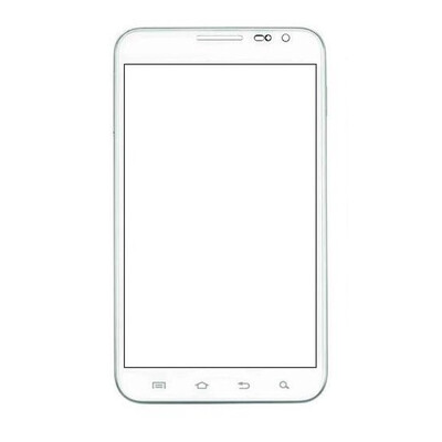Replacement Front Glass For Samsung Galaxy Note Lte I717 White By - Maxbhi.com