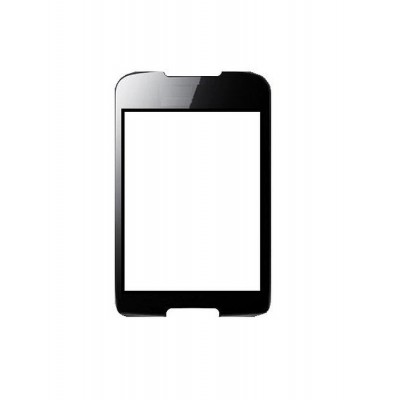 Replacement Front Glass For Samsung Galaxy Pop I559 Black By - Maxbhi.com