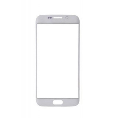 Replacement Front Glass For Samsung Galaxy S6 Edge Plus Duos Silver By - Maxbhi.com