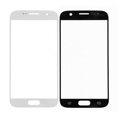 Replacement Front Glass For Samsung Galaxy S7 White By - Maxbhi Com