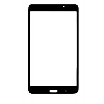 Replacement Front Glass For Samsung Galaxy Tab 4 Nook Black By - Maxbhi.com