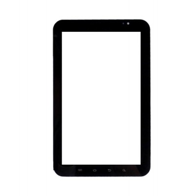 Replacement Front Glass For Samsung Galaxy Tab P1010 Wifi Black Grey By - Maxbhi.com