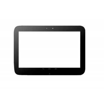 Replacement Front Glass For Samsung Google Nexus 10 P8110 Black By - Maxbhi.com