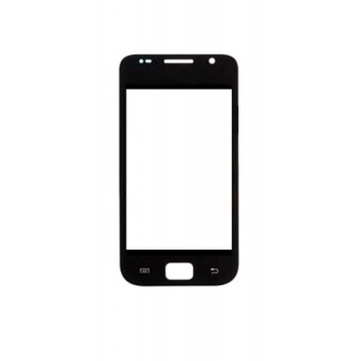 Replacement Front Glass For Samsung M110s Galaxy S Black By - Maxbhi.com