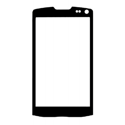 Replacement Front Glass For Samsung M210s Wave2 Silver By - Maxbhi.com