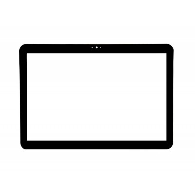 Replacement Front Glass For Samsung P7100 Galaxy Tab 10.1v Black By - Maxbhi.com