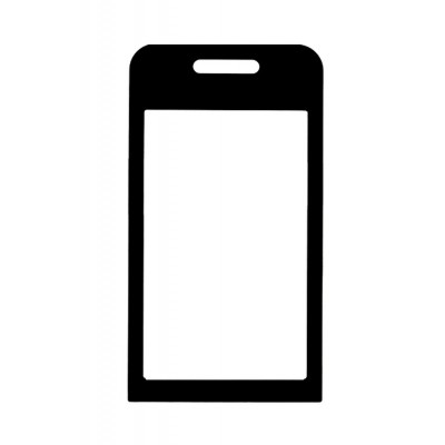 Replacement Front Glass For Samsung S5233t Black By - Maxbhi.com