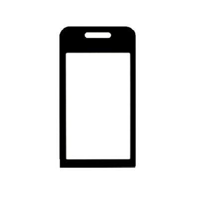 Replacement Front Glass For Samsung S5233w Star Wifi Black By - Maxbhi.com