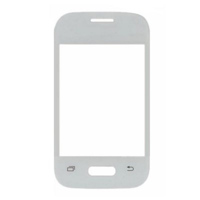 Replacement Front Glass For Samsung Smg110h White By - Maxbhi.com