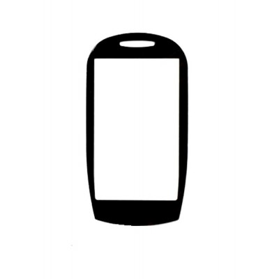 Replacement Front Glass For Samsung A697 Sunburst White By - Maxbhi.com