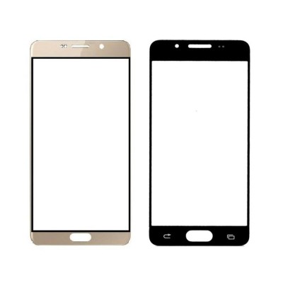 Replacement Front Glass For Samsung Galaxy A9 2016 Gold By - Maxbhi Com