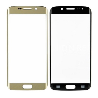Replacement Front Glass For Samsung Galaxy S6 Edge Cdma Gold By - Maxbhi Com
