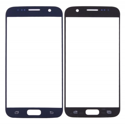 Replacement Front Glass For Samsung Galaxy S7 Cdma Black By - Maxbhi Com