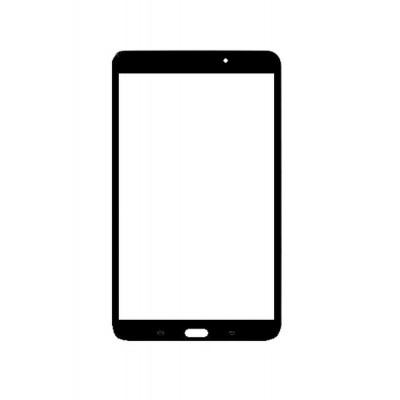 Replacement Front Glass For Samsung Galaxy Tab 4 8.0 Black By - Maxbhi.com